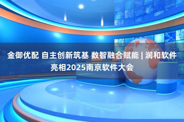 金御优配 自主创新筑基 数智融合赋能 | 润和软件亮相2025南京软件大会