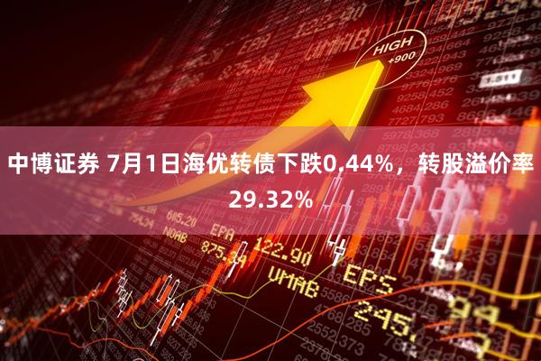 中博证券 7月1日海优转债下跌0.44%，转股溢价率29.32%
